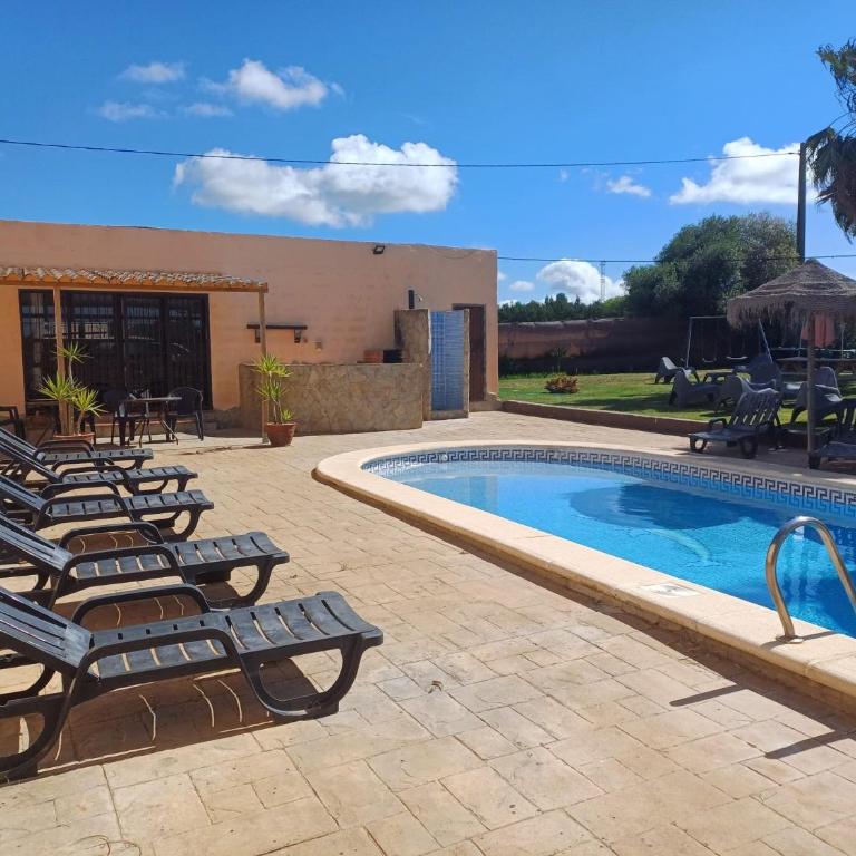 Casa De Campo Con Piscina - Apartamento de 1 dormitorio con jardín - 23