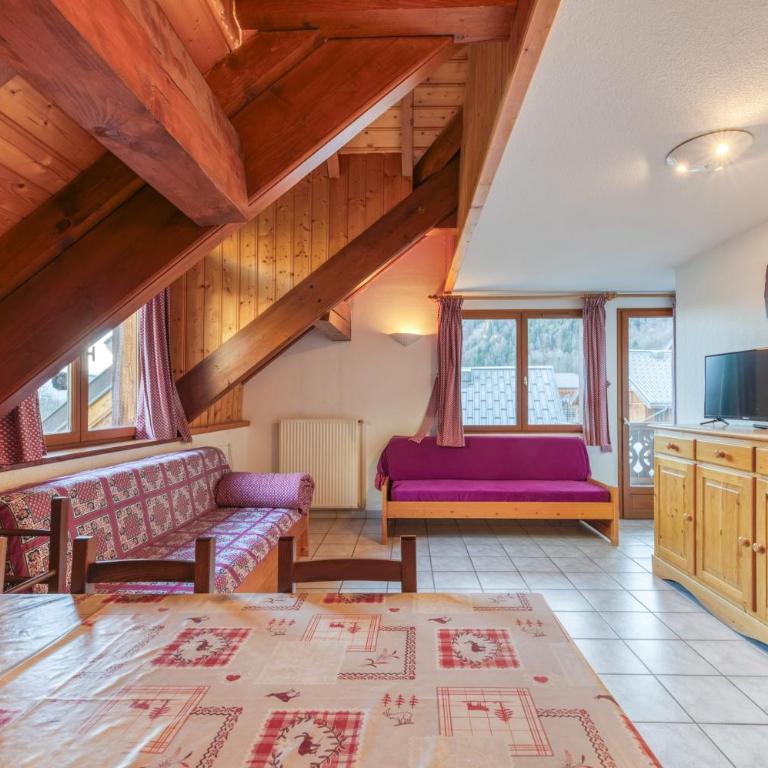 Chalet de l'Ardoisière - Appartement 2 Chambres Deluxe avec Balcon - 4