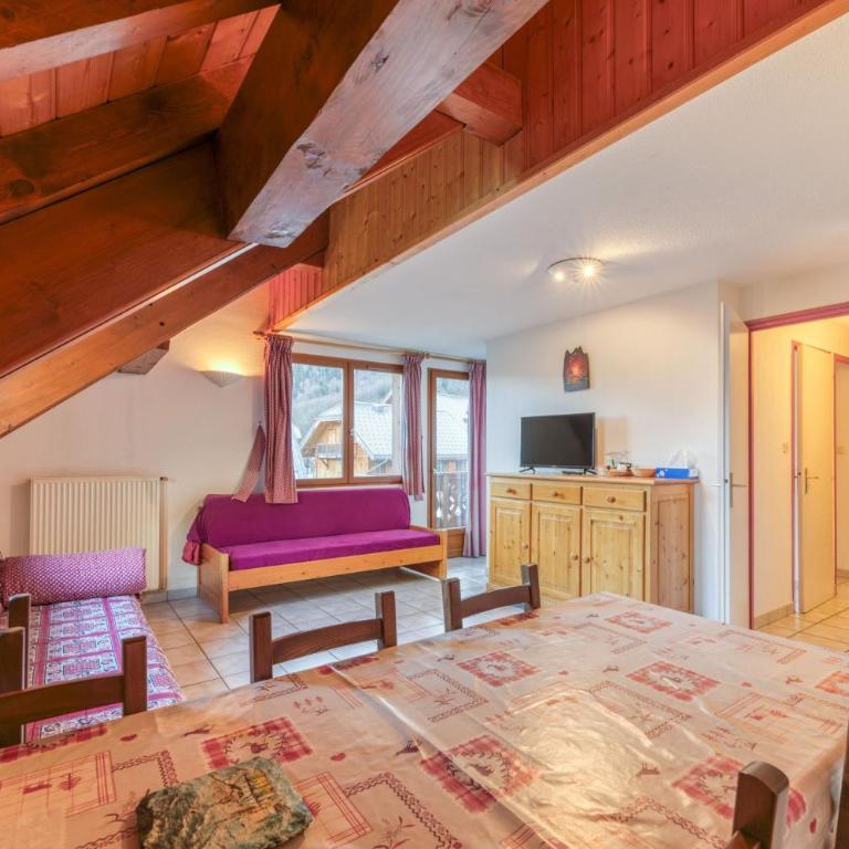 Chalet de l'Ardoisière - Appartement 2 Chambres Deluxe avec Balcon - 12