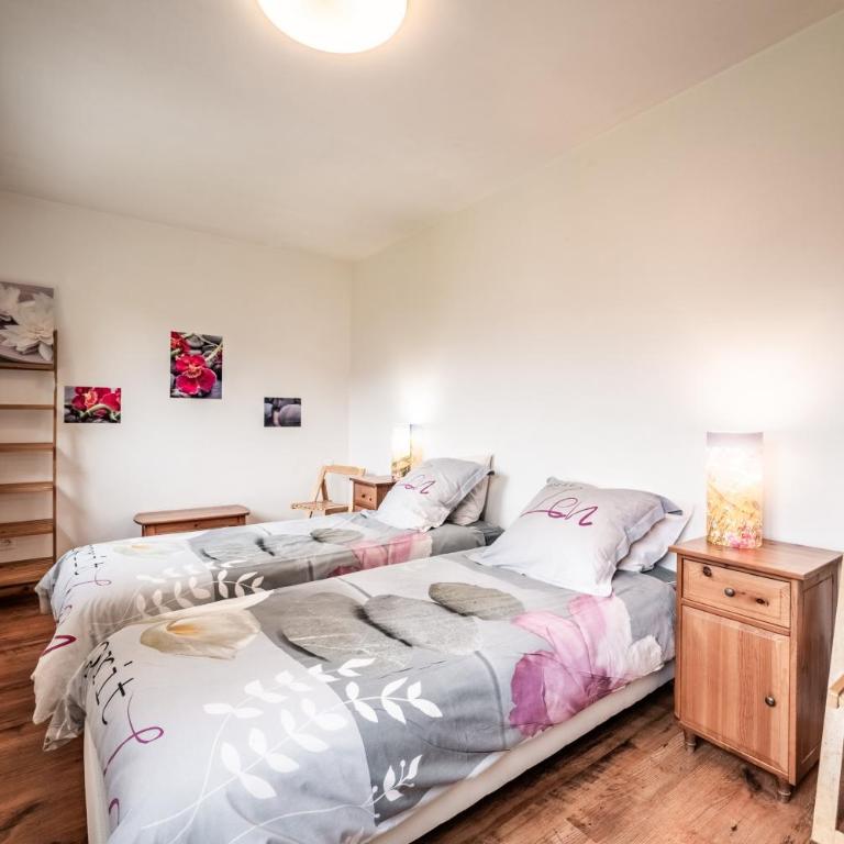 Les Gites Leyetaz - Appartement 3 Chambres avec Vue sur la Montagne - 20