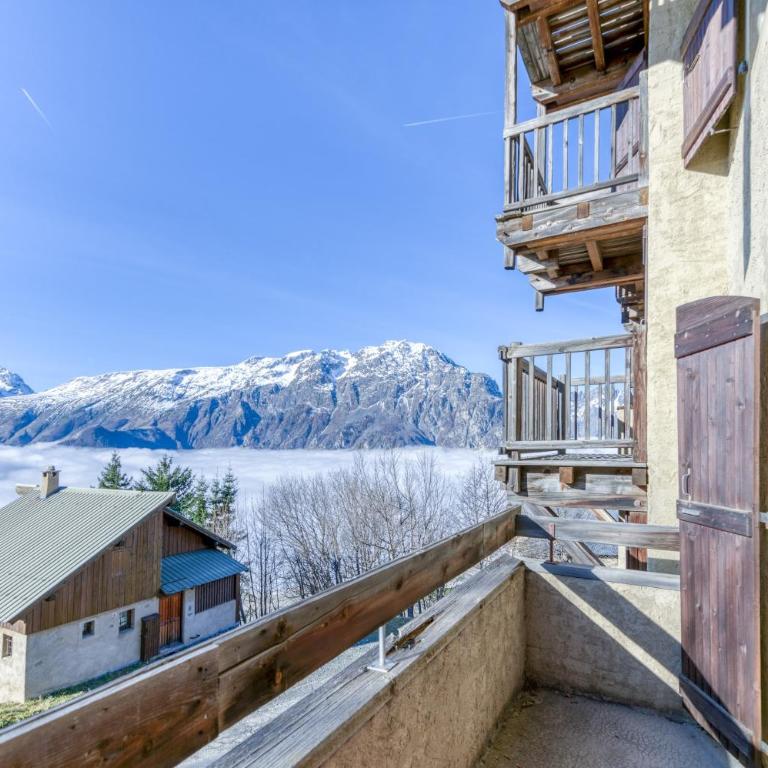 Chalet le Regain - Deluxe Apartment mit Balkon und 2 Schlafzimmern - 3