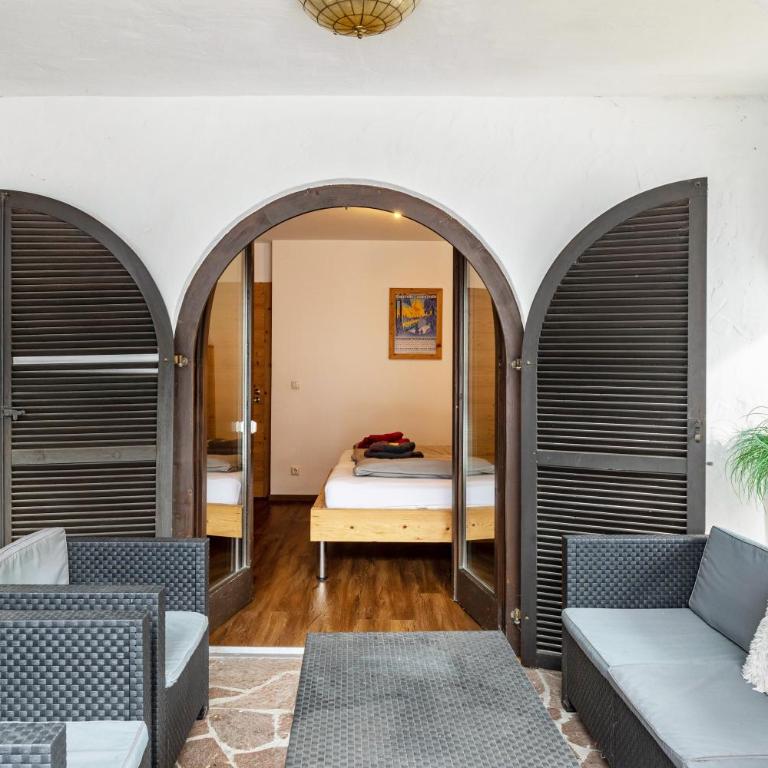 Bergwild - Deluxe-Apartment mit 2 Schlafzimmern und Gartenblick - 19