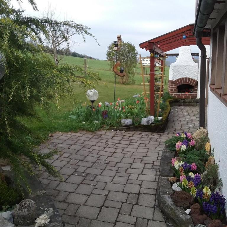 Haus Biggi - Ferienwohnung Hochgrat - Apartment mit 1 Schlafzimmer und Gartenblick - 5