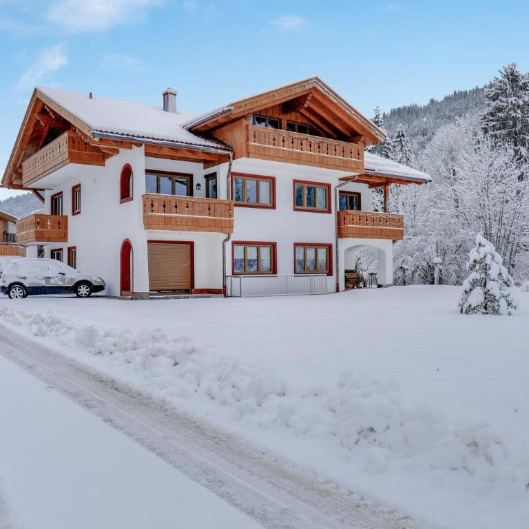 Ferienwohnung Partnachklamm - Apartamento Premium de 3 dormitorios con balcón - 29