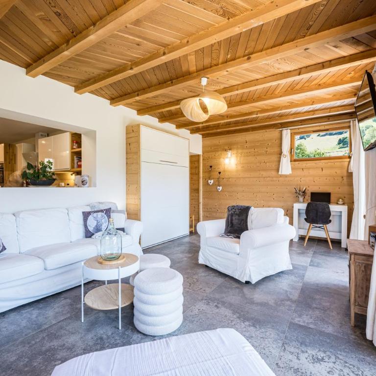 La scierie de la grande ourse - Appartement 3 Chambres Premium avec Balcon - 10