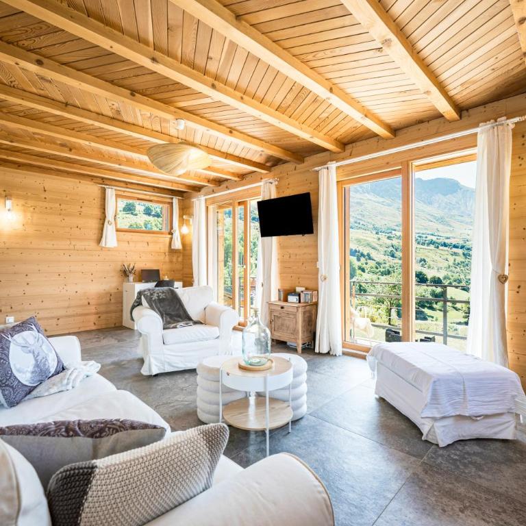 La scierie de la grande ourse - Appartement 3 Chambres Premium avec Balcon - 9
