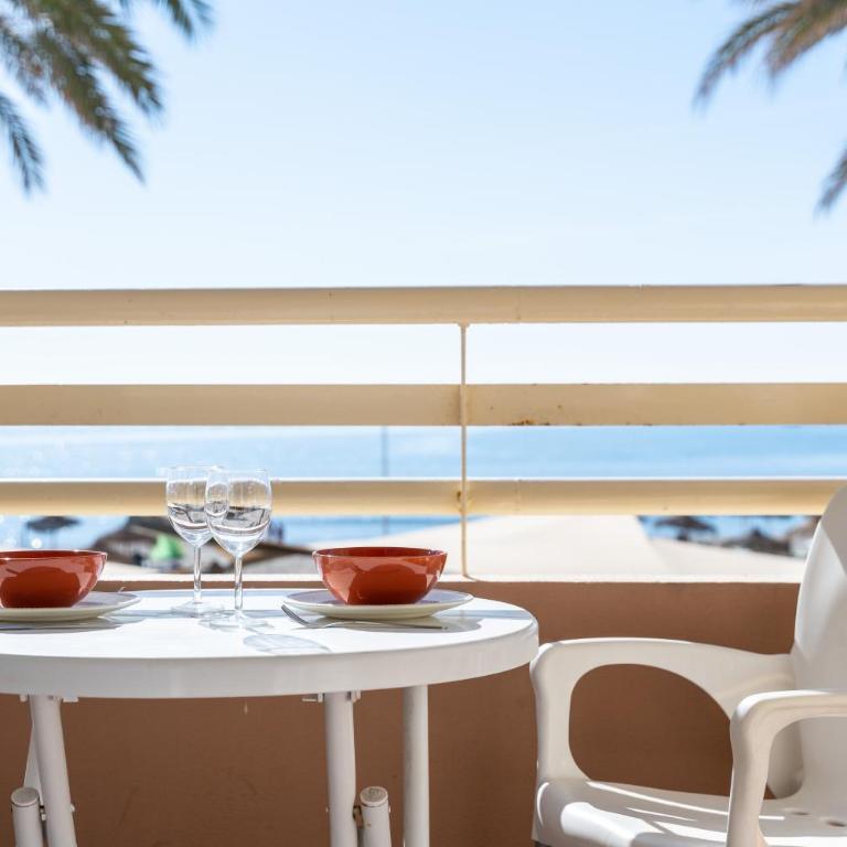 Terraza de ensueño en la playa - Apartamento Estudio con vistas al mar - 15