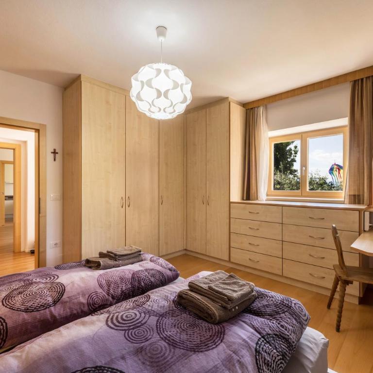Ferienwohnung Lafreid Algund - Appartamento Deluxe con 2 Camere da Letto e Vista Giardino - 14