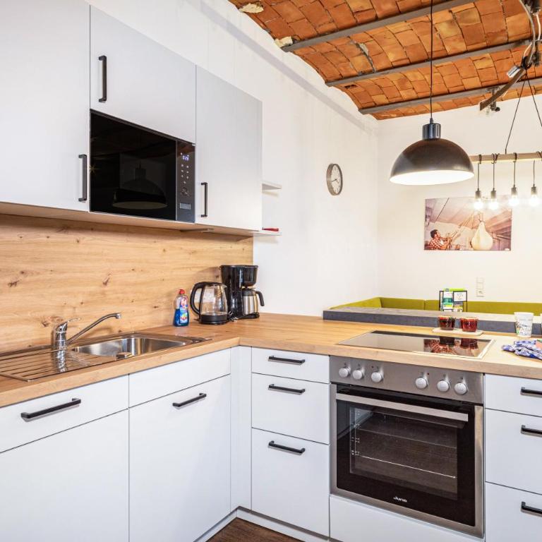 Käserei - Deluxe-Apartment mit 2 Schlafzimmern und Gartenblick - 5
