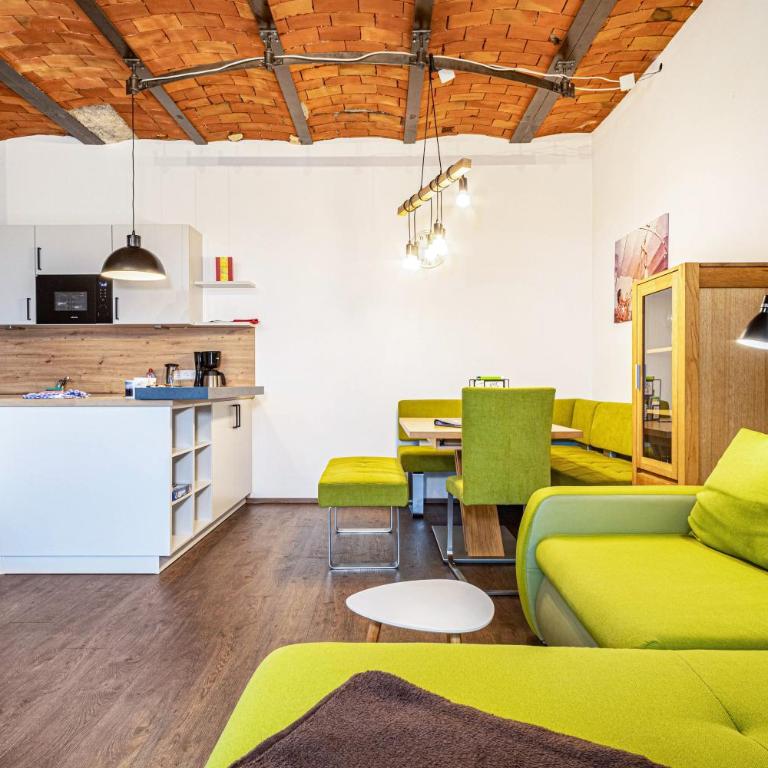 Käserei - Deluxe-Apartment mit 2 Schlafzimmern und Gartenblick - 2