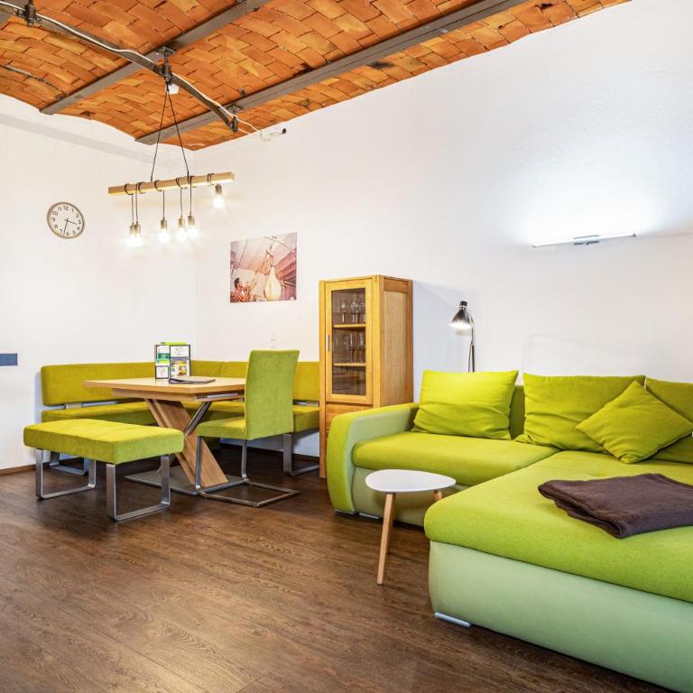 Käserei - Deluxe-Apartment mit 2 Schlafzimmern und Gartenblick - 13