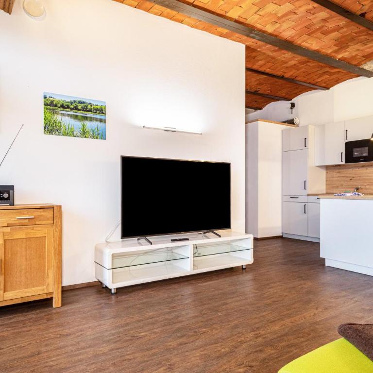 Käserei - Deluxe-Apartment mit 2 Schlafzimmern und Gartenblick - 12