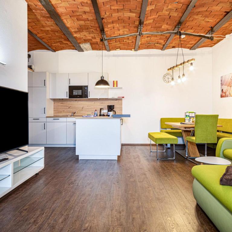 Käserei - Deluxe-Apartment mit 2 Schlafzimmern und Gartenblick - 6
