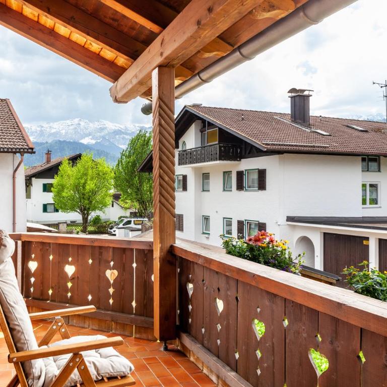 Alpblick Apartment Alpspitze - Superior Apartment mit 1 Schlafzimmer und Balkon - 10