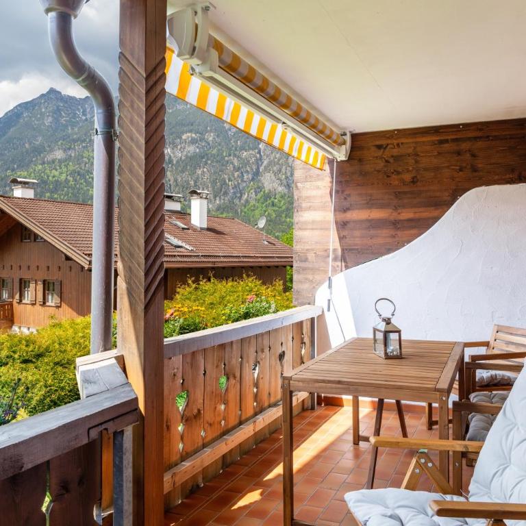 Alpblick Apartment Alpspitze - Superior Apartment mit 1 Schlafzimmer und Balkon - 11