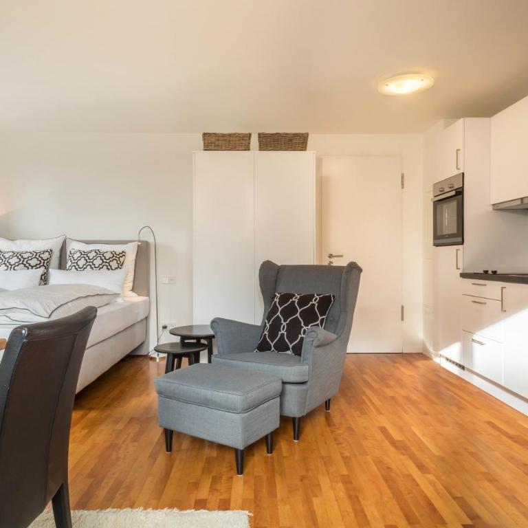 1 Zimmer-appartment Nr 12 - Apartment mit Dusche - 6