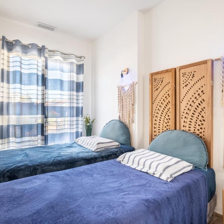 T3 Cros De Cagnes Bord De plage - Two-Bedroom Deluxe Apartment with Garden View - 15