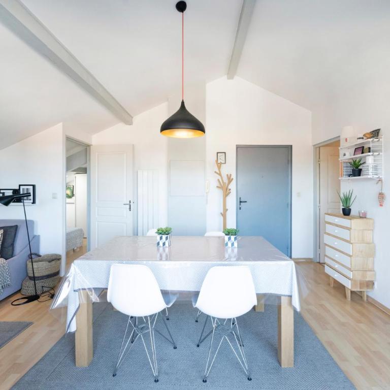Charmant T2 centre Capbreton - Superior One-Bedroom Apartment with Balcony - 14