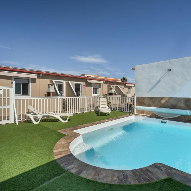 2 Apartamentos Omanai Tenerife Sur - Apartamento de 1 dormitorio con vistas al jardín - 23