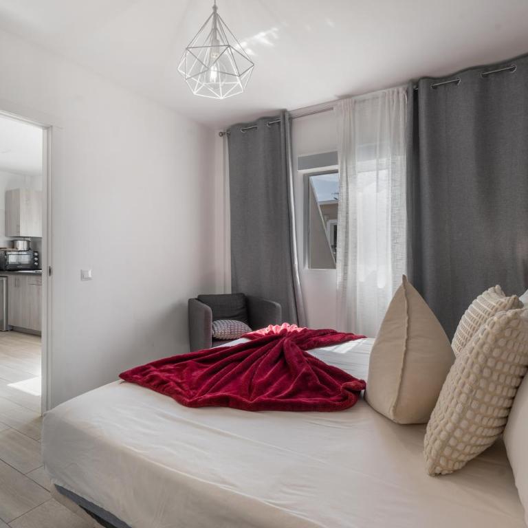 2 Apartamentos Omanai Tenerife Sur - Apartamento de 1 dormitorio con vistas al jardín - 11