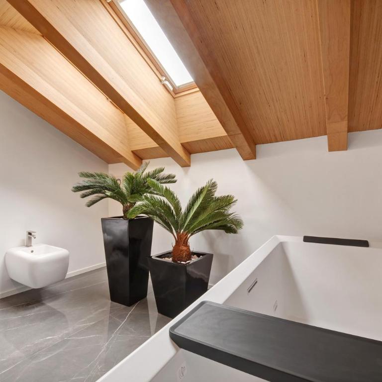 Luxury Lakefront Penthouse - Deluxe-Apartment mit 2 Schlafzimmern und Gartenblick - 14