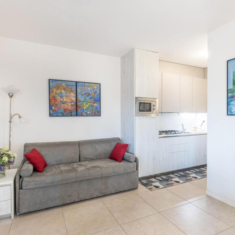Casa Punta Grò con piscina - One-Bedroom Apartment with Garden View - 9