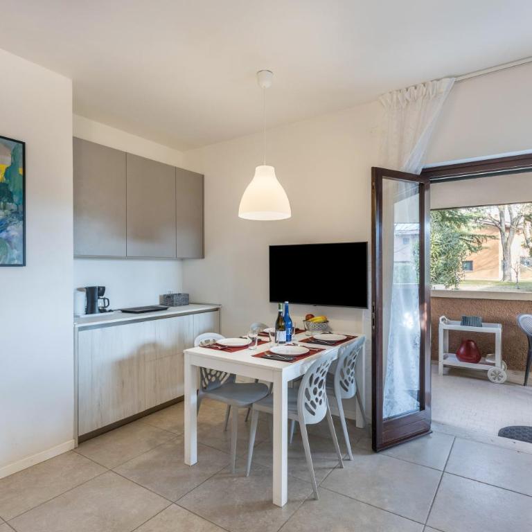 Casa Punta Grò con piscina - One-Bedroom Apartment with Garden View - 3