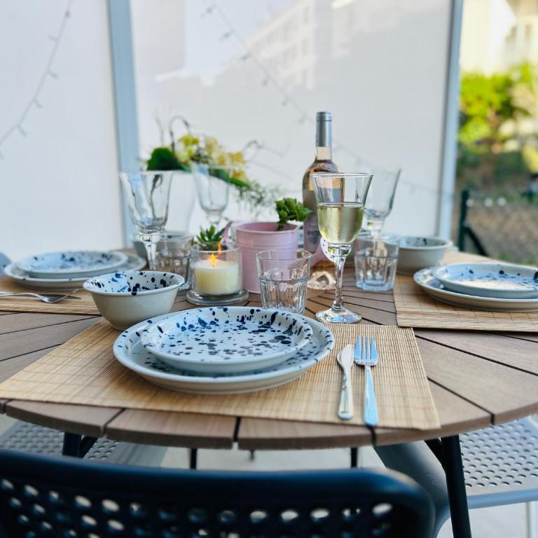 Le Jasmin - Appartement 1 Chambre avec Jardin - 28