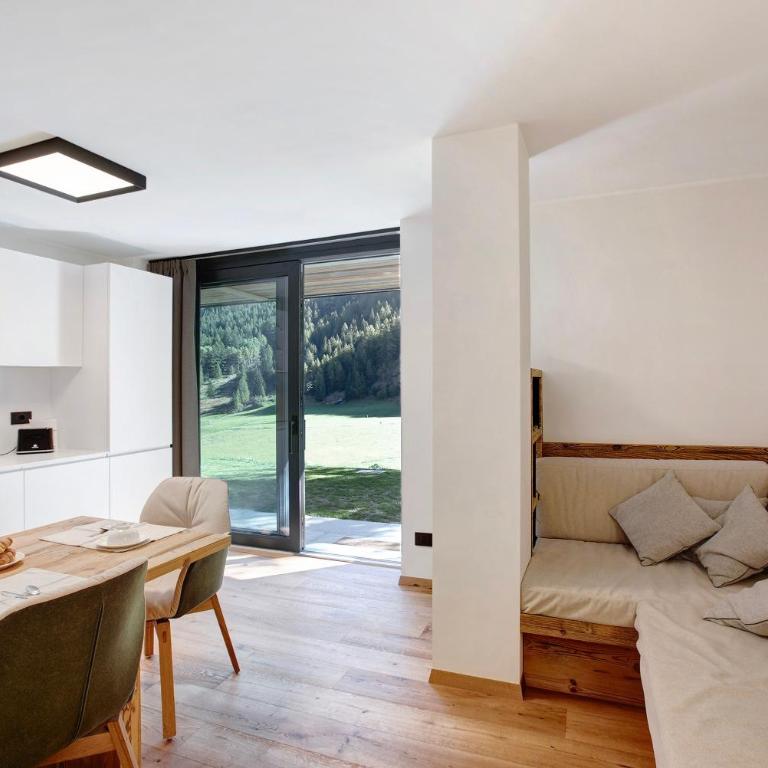 Valgrisa Mountain Lodges 3 - Appartamento Deluxe con 2 Camere da Letto e Vista Giardino - 9