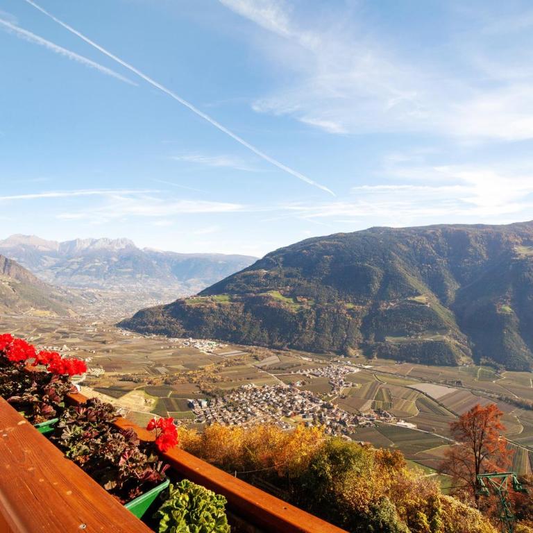 Wohnung Naturns Ausergrubhof - Deluxe Apartment mit Balkon und 2 Schlafzimmern - 2