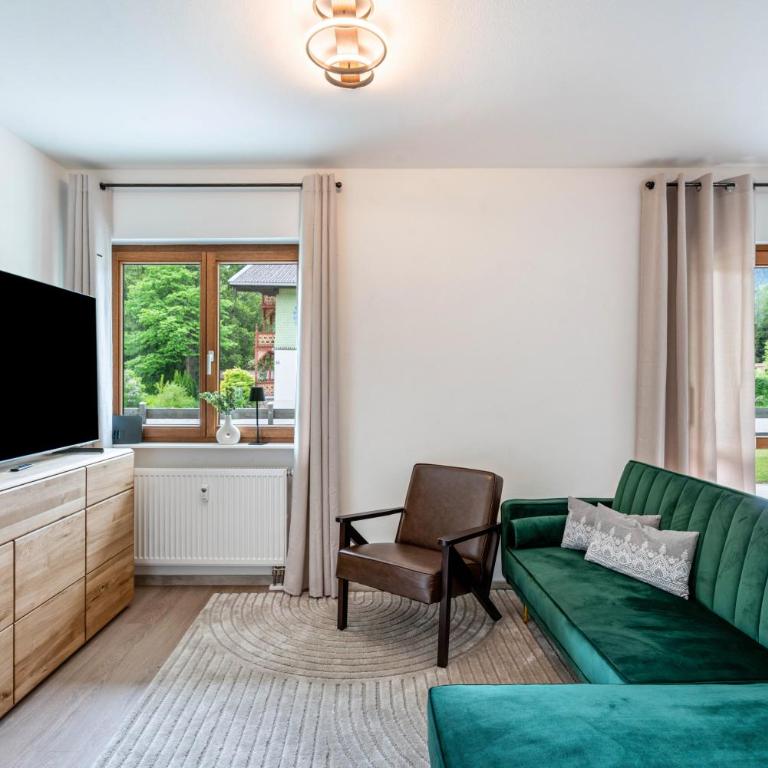 Haus Katharina 2 - Deluxe-Apartment mit 2 Schlafzimmern und Gartenblick - 1