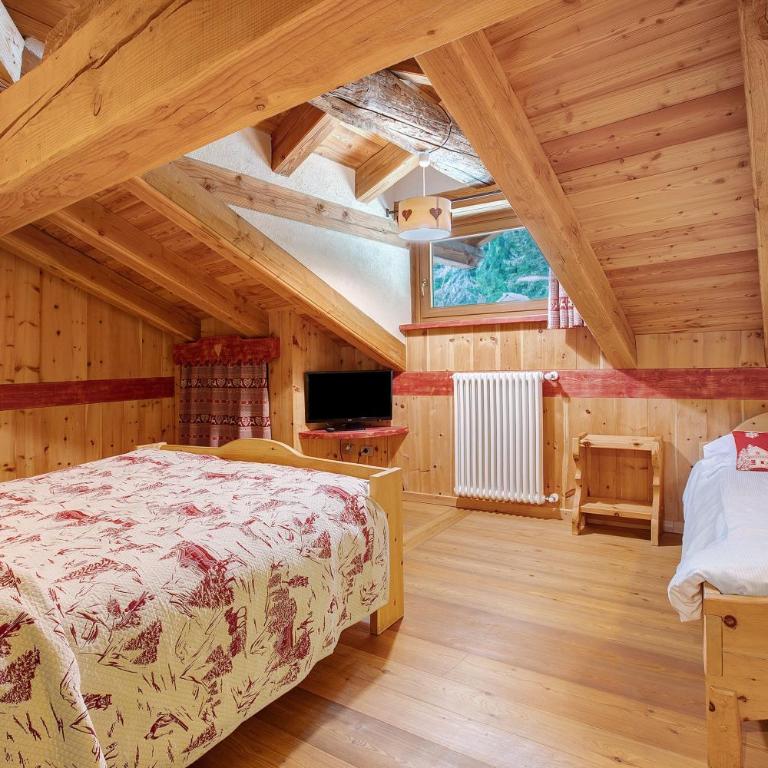 Maison Peroulaz Charvensod - Appartamento Deluxe con 2 Camere da Letto e Vista Giardino - 16