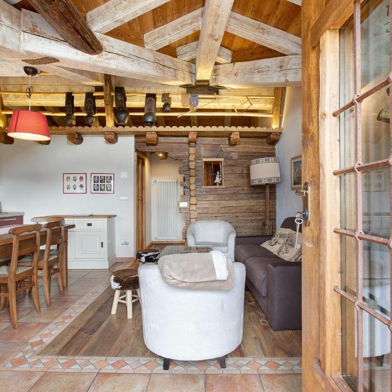 Maison Peroulaz Charvensod - Appartamento Deluxe con 2 Camere da Letto e Vista Giardino - 6