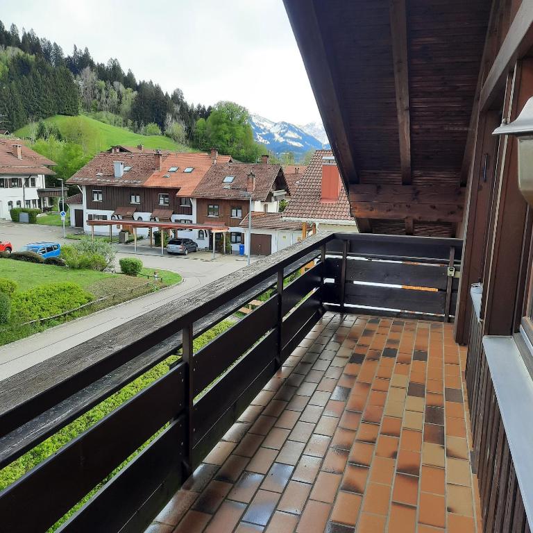 Ferienwohnung Hörnleblick - Apartamento Superior de 1 dormitorio con balcón - 16
