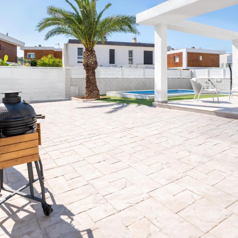 Casa Bos Palm Tree Villa with Pool - Villa with Garden View - 23
