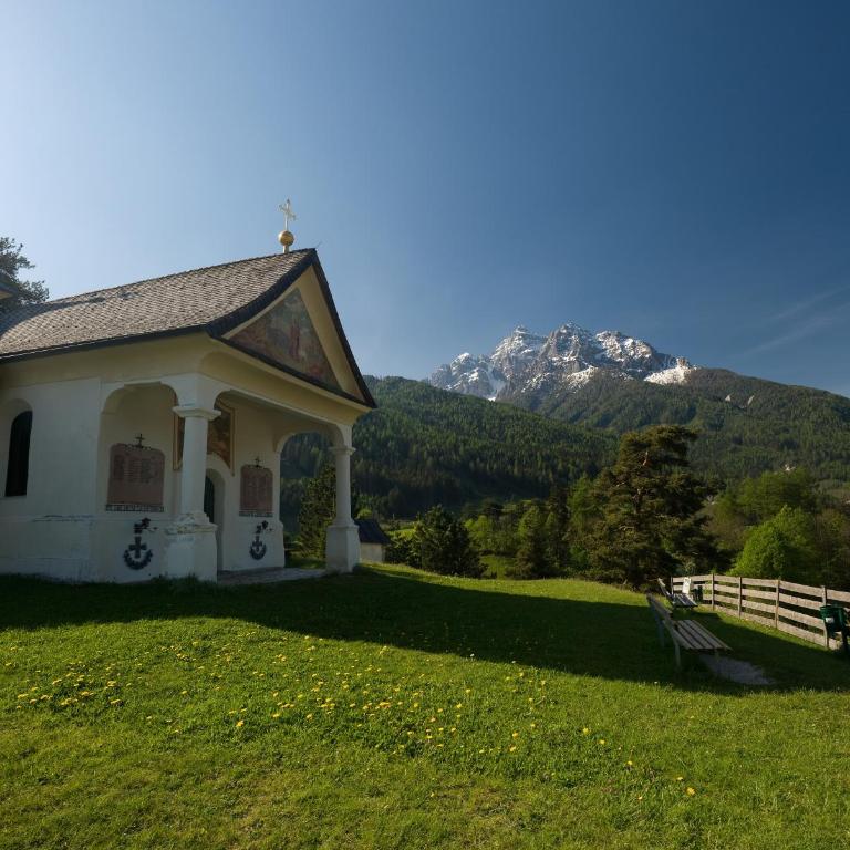 Ferienwohnung Serlesblick - Apartment mit 1 Schlafzimmer und Gartenblick - 17