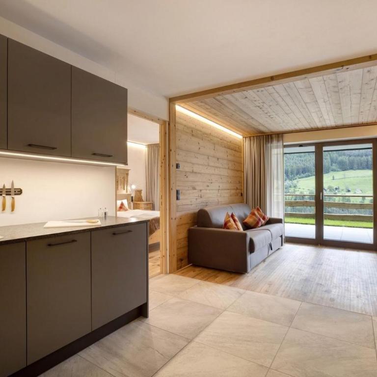 Archehof Hochzirm Lodge Anton - Apartamento Deluxe de 2 dormitorios con vistas al jardín - 5