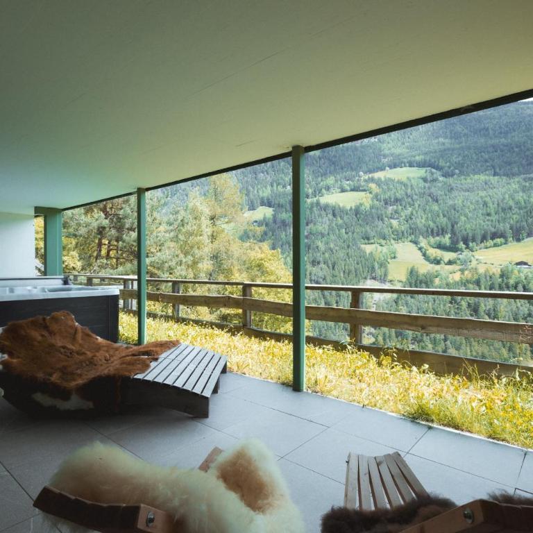 Archehof Hochzirm Lodge Anton - Apartamento Deluxe de 2 dormitorios con vistas al jardín - 18