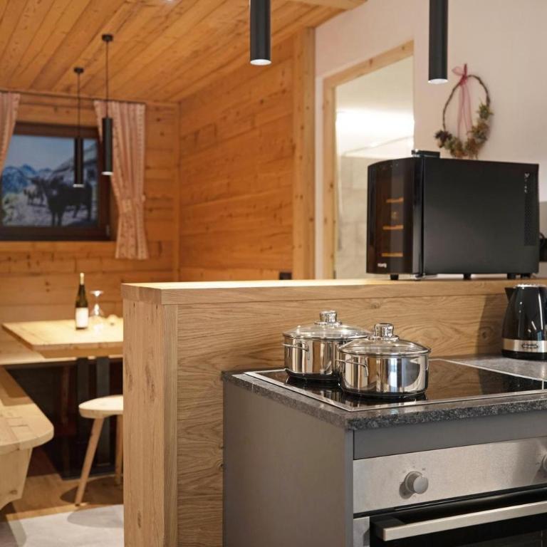 Archehof Hochzirm Lodge Anton - Apartamento Deluxe de 2 dormitorios con vistas al jardín - 6