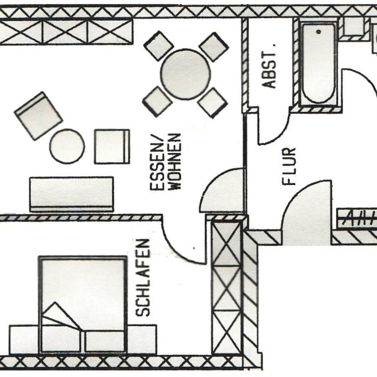 Ferienhof Schöngarten - Appartamento Superior con 1 Camera da Letto e Balcone - 14