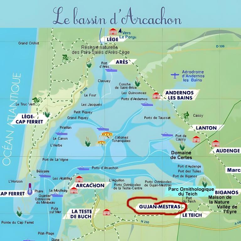 Le Studio du Bassin d'Archachon - Studio avec Terrasse - 22