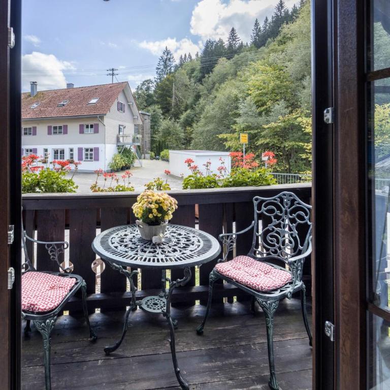 Ferienwohnung im Haus Kreuzthal - Superior Apartment mit 1 Schlafzimmer und Balkon - 3