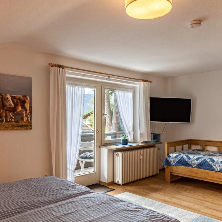Ferienwohnung Wank - Appartamento Superior con 1 Camera da Letto e Balcone - 20