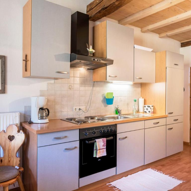 Moserhof Ferienwohnung Schartblick - Apartamento Deluxe de 2 dormitorios con vistas al jardín - 5