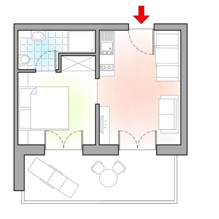 Haus Hohenrain Ferienwohnung 3 - Appartamento Superior con 1 Camera da Letto e Balcone - 27