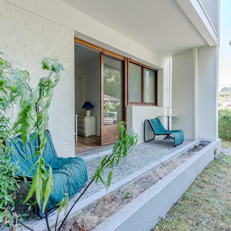 Appartement Rose Mousse - Abatilles - Two-Bedroom Deluxe Apartment with Garden View - 18