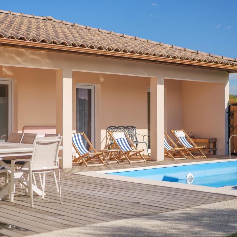 Villa M Vallon Pont d'arc - Maison 3 Chambres - 1