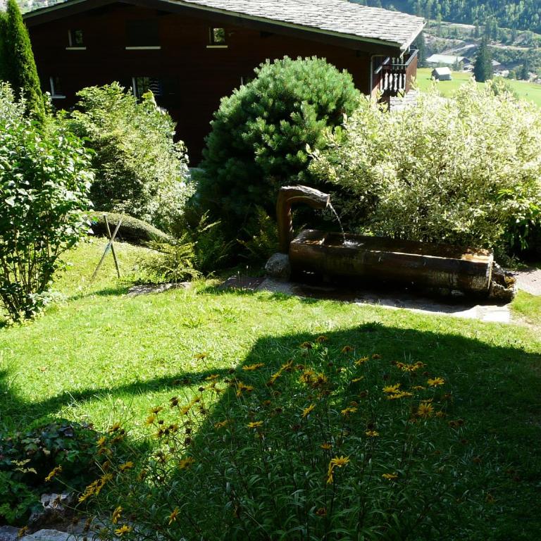 Chalet Loupnots 2P avec vue - Apartamento de 1 dormitorio con jardín - 24
