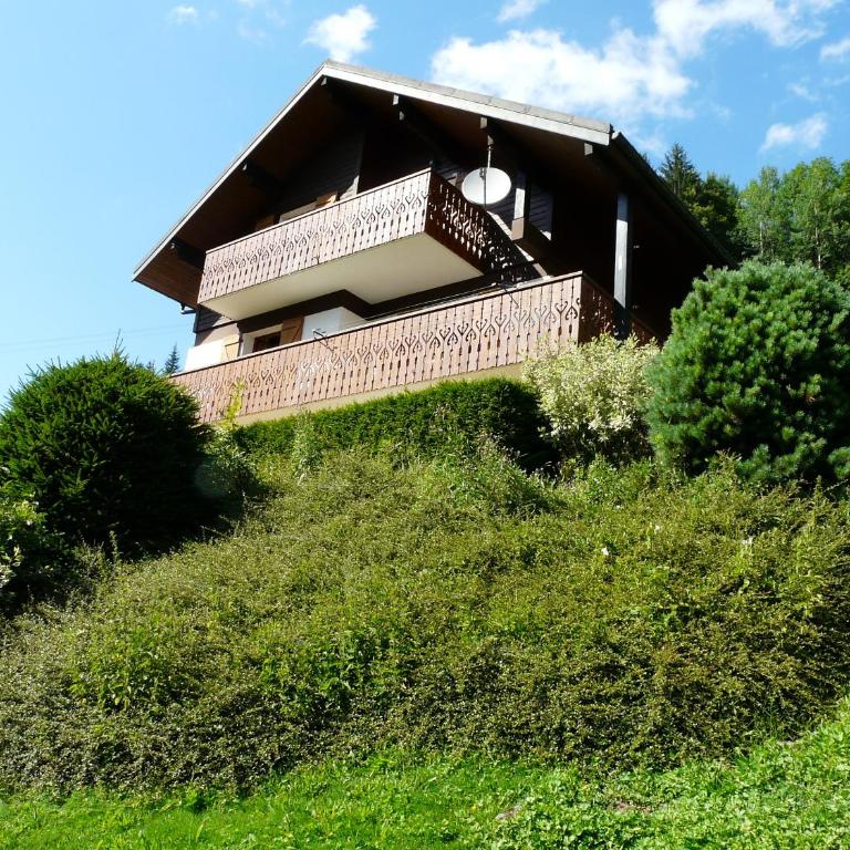 Chalet Loupnots 2P avec vue - Apartamento de 1 dormitorio con jardín - 25