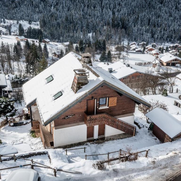 Chalet Loupnots 2P avec vue - Apartamento de 1 dormitorio con jardín - 22